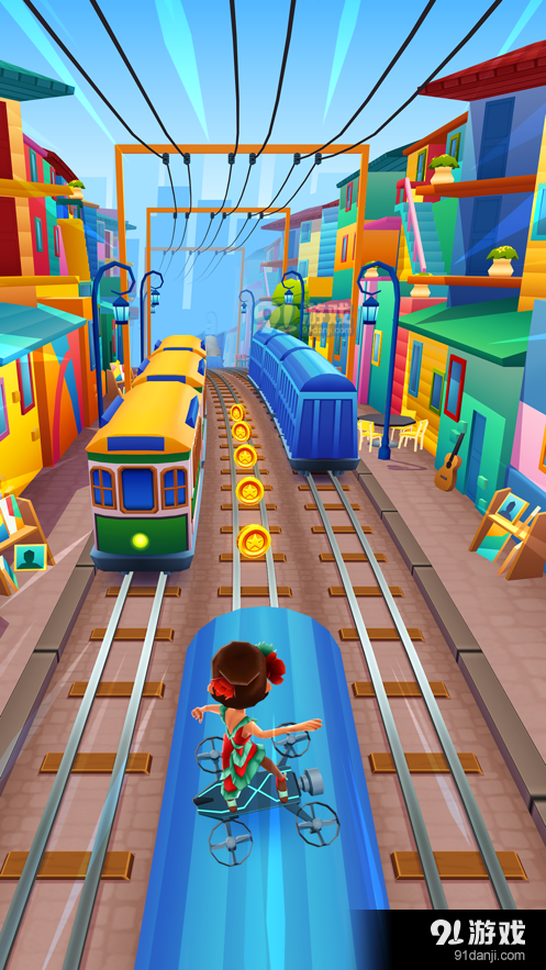 地铁跑酷国际服体验服v3.7.4截图2