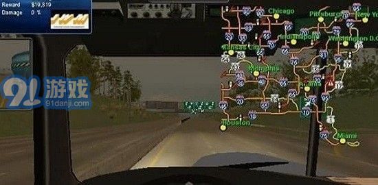 18轮大卡车模拟v1.10截图1