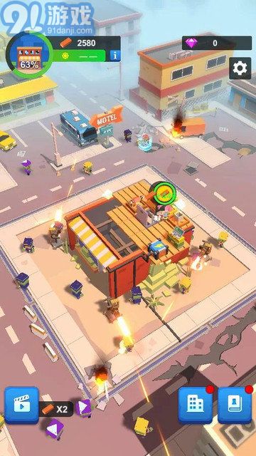 闲置僵尸避难所免广告版v1.3.3.6截图1