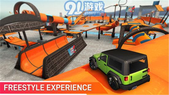 特技赛车大型坡道v1.4.10截图1