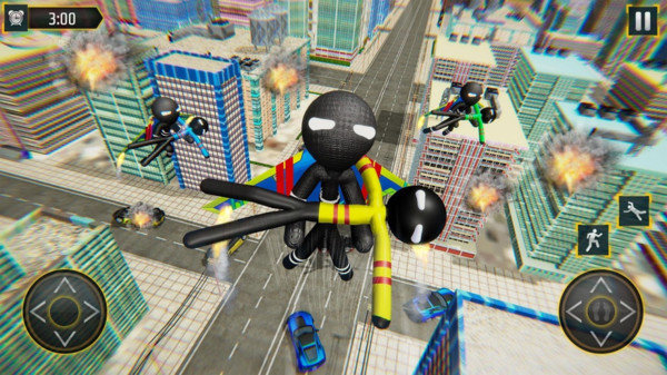 喷气飞行火柴人v1.8截图2