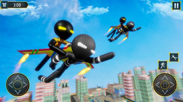 喷气飞行火柴人v1.8截图3