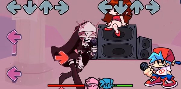 fnf修女模组v1.22截图1