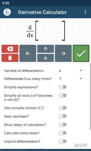 导数计算器（Derivative Calculator）v1.2.1.31截图4