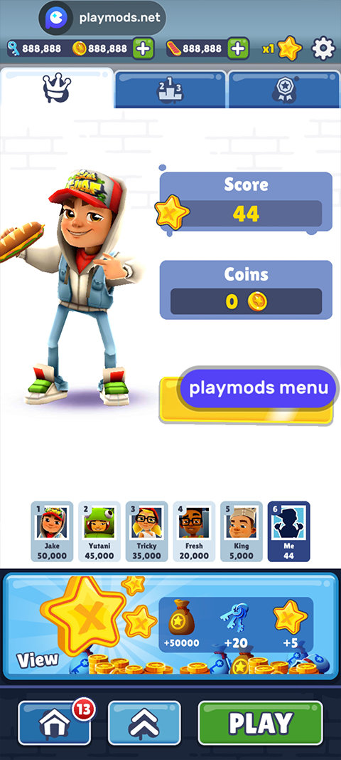 地铁跑酷幻影滑板解锁版v5.1.4截图3