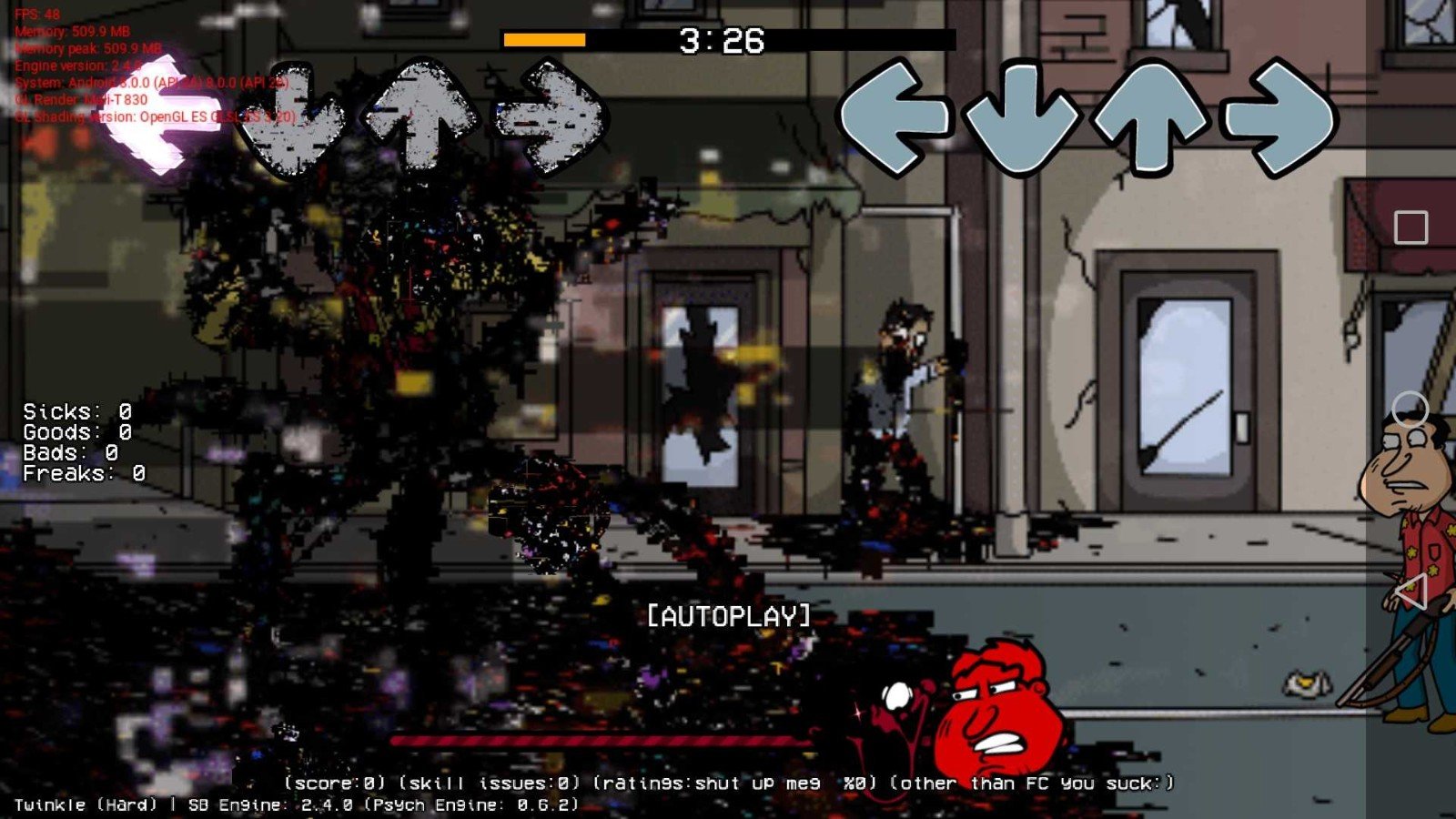 fnf错误化恶搞之家终极低配版v0.2.10截图3