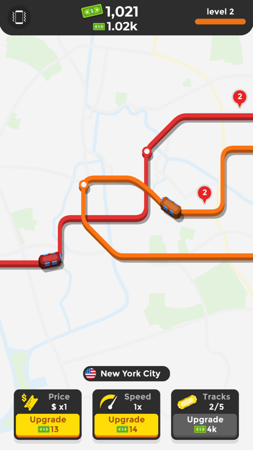 空闲地铁v1.7截图1