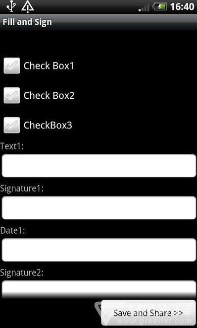 填写并签署PDF格式安卓版vV4.5截图2