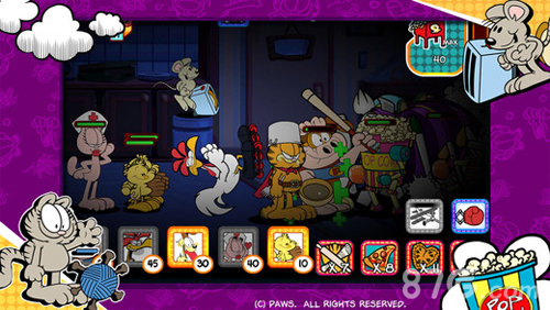 加菲猫总动员：食物大作战官网版v1.5截图3