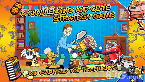加菲猫总动员：食物大作战官网版v1.5截图5