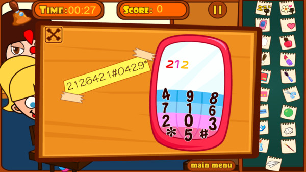 高中女生课堂上捣乱手机版v1.5截图1