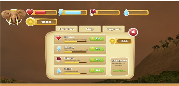 非洲大象模拟器v1.4截图1