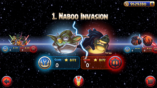 愤怒的小鸟星球大战2高画质版v1.9.25截图3