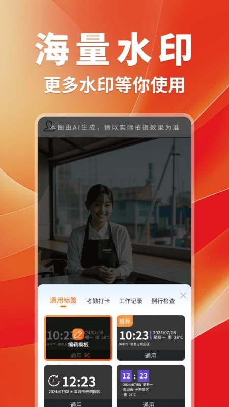 工作打卡水印相机自定义版v1.0.3截图1