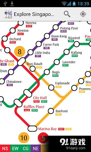 新加坡地铁地图v6.13截图5