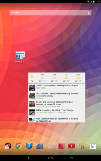谷歌新闻和天气(Google News & Weather)v2.10截图3