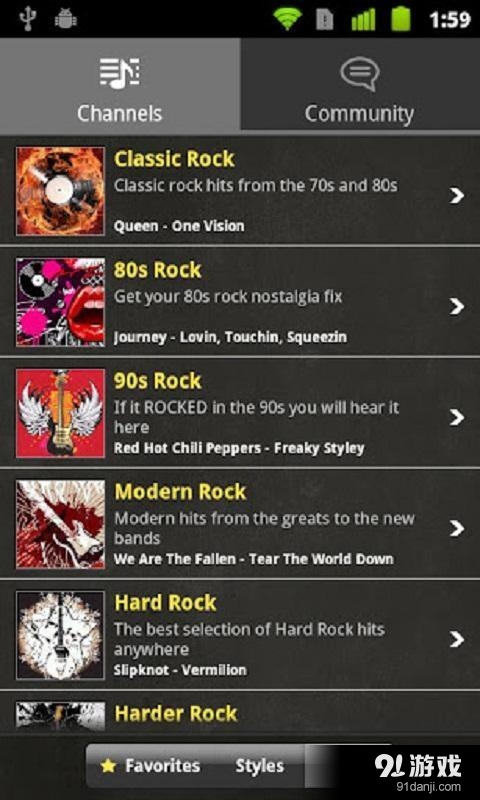 摇滚电台 Rock Radiov3.6.2.3645截图2