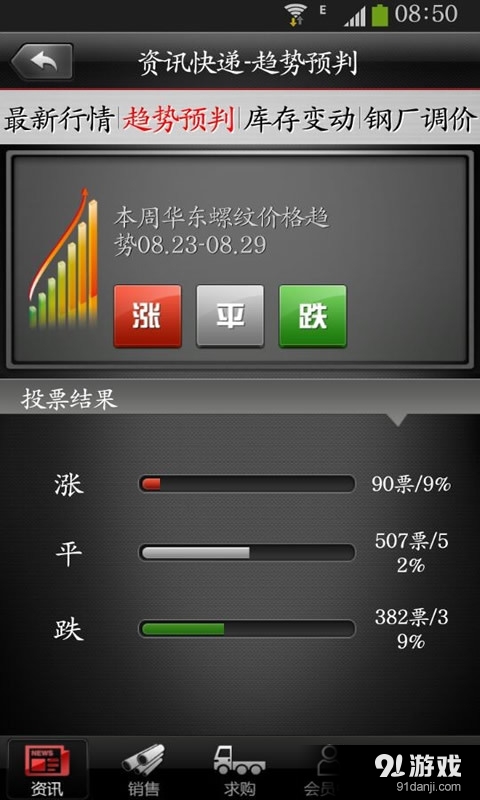 浙金钢材vandroid 6.12截图5