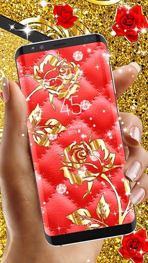 金玫瑰动态壁纸v1.15截图3