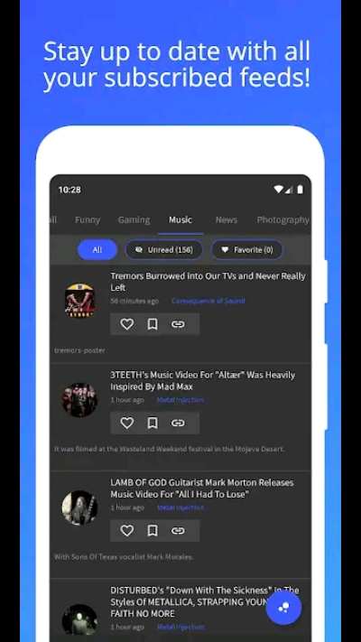 Plenary(离线朗读RSS阅读器)v1.1.8截图1