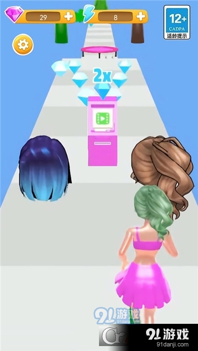 大妹子向前冲手游v1.5截图4