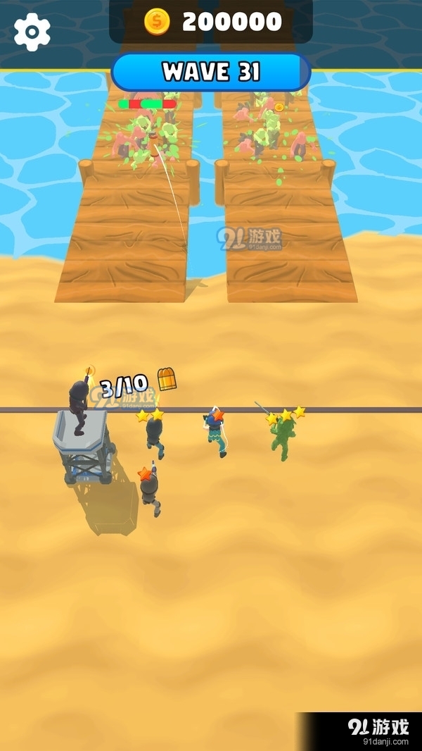 闲置僵尸塔防v1.8截图1