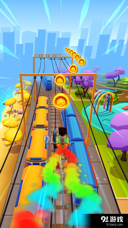 地铁跑酷国际服体验服v3.7.4截图1