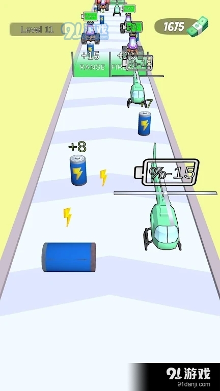 电池射击跑v0.8截图1