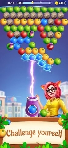 泡泡射击水果丰收v1.4.13截图1