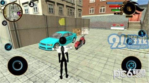 3D火柴蜘蛛人模拟v1.7截图1