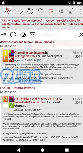 ao3安卓版v1.1.1.7v1.1.1.12截图1
