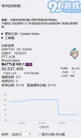 arcaea查分工具v3.7.7截图2