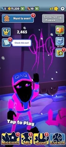 地铁跑酷星宿高仿QAQ深海原石版v4.04.4截图3