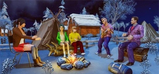 寒假露营模拟v6截图3