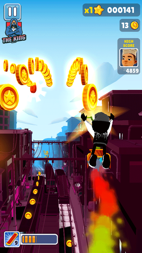 地铁跑酷秦始皇顶尖深圳版v3.06.4截图3