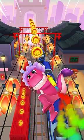 地铁跑酷许愿神龙内购版v3.06.3截图1