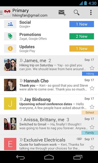 Gmailv.05.35截图1