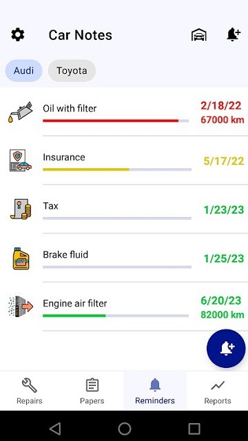 汽车保养日志手机版v4.6截图2