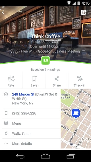 foursquare中文版v2017.5.20截图5