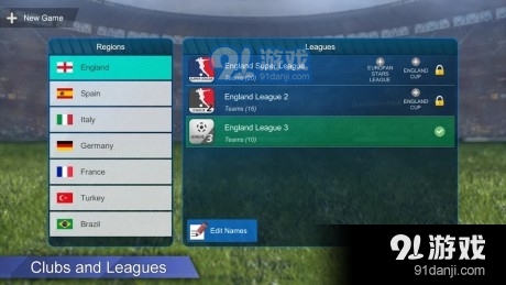 职业联赛足球v1.3.7截图1