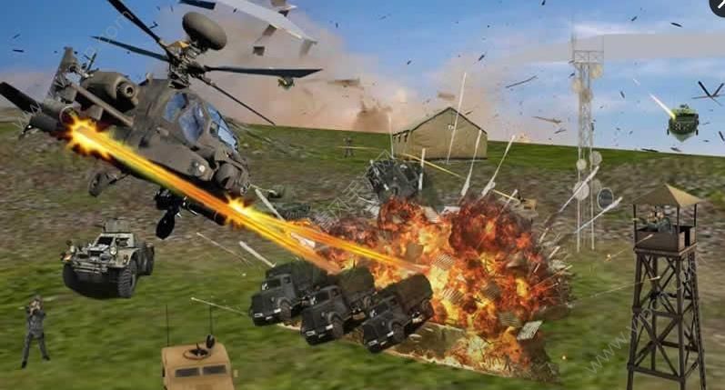 武装直升机战区打击汉化版v1.7截图2