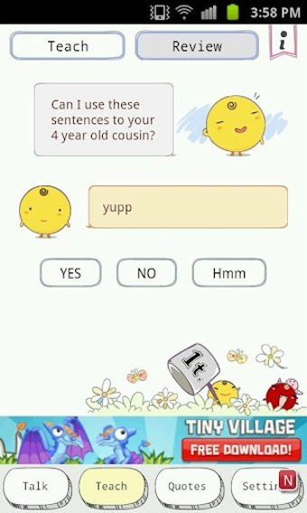 聊天机器人(Simsimi)v6.10.6.11截图3