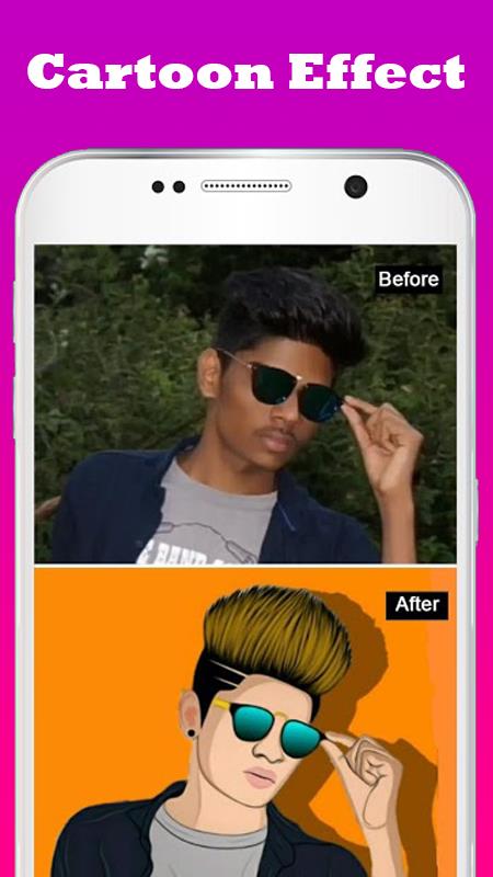 Cartoon and pencil sketch Photo Editorv1.7截图2