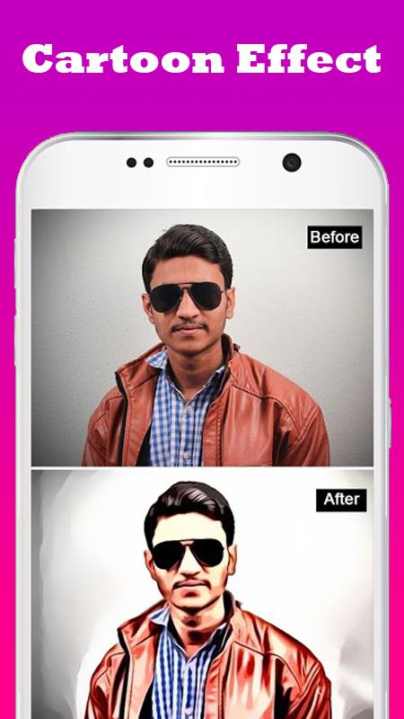 Cartoon and pencil sketch Photo Editorv1.7截图1