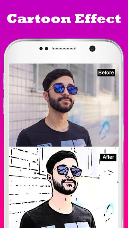 Cartoon and pencil sketch Photo Editorv1.7截图5