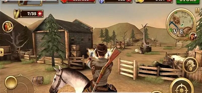 枪火西部v1.10截图1