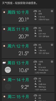 世界天气WeatherWOWv4.3.6截图2