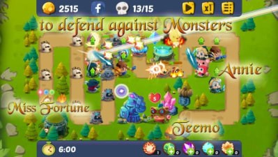 英雄联盟塔防无限金币版v1.6截图1