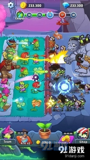 植物帝国僵尸战争v1.3.11截图1