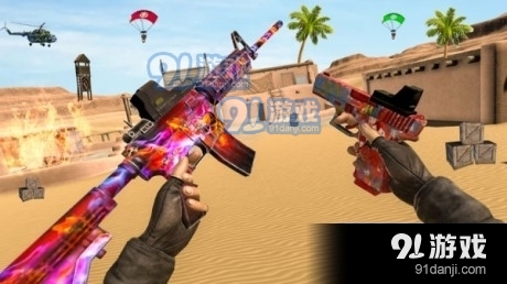 终极枪战射击v0.9截图1